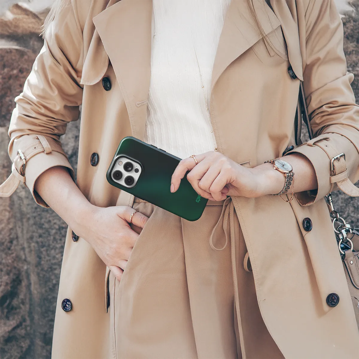 Telefono dėklas - Green Essence