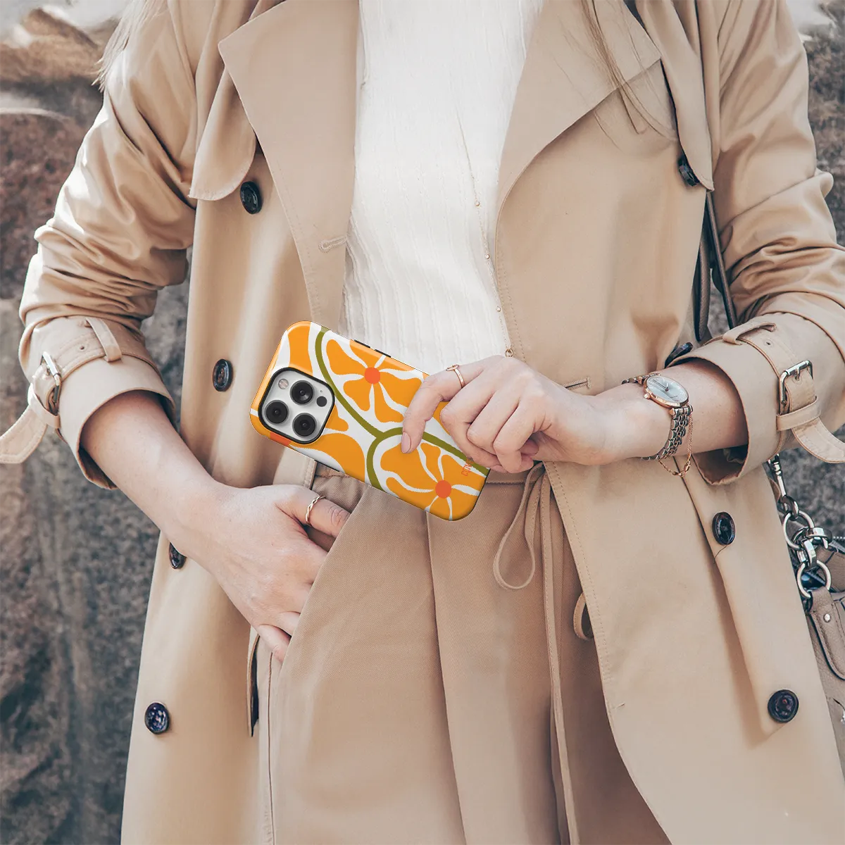 Telefono dėklas - Sunburst Florals