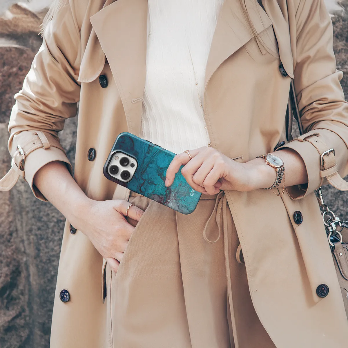 Telefono dėklas - Ocean Rocks