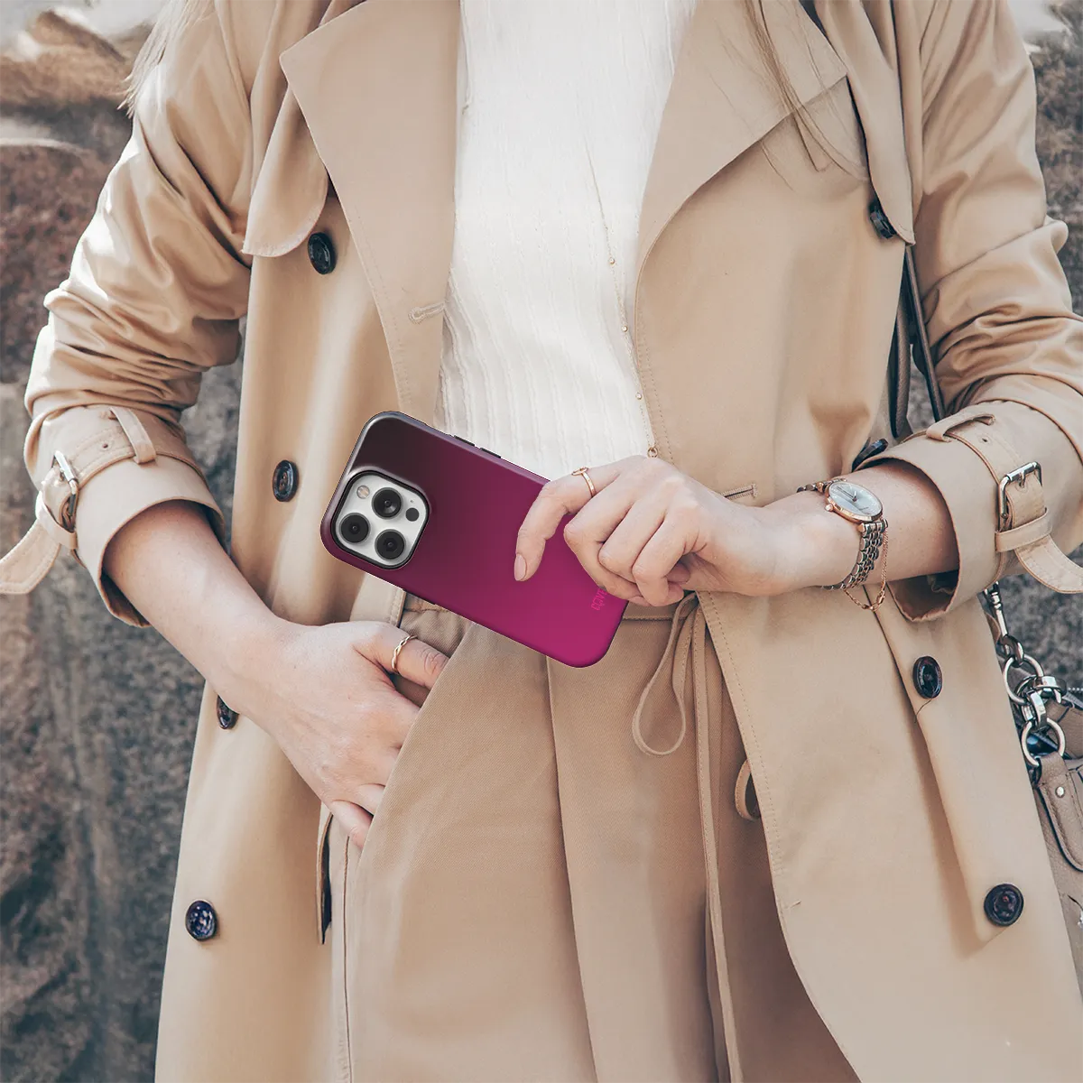 Telefono dėklas - Raspberry Mist