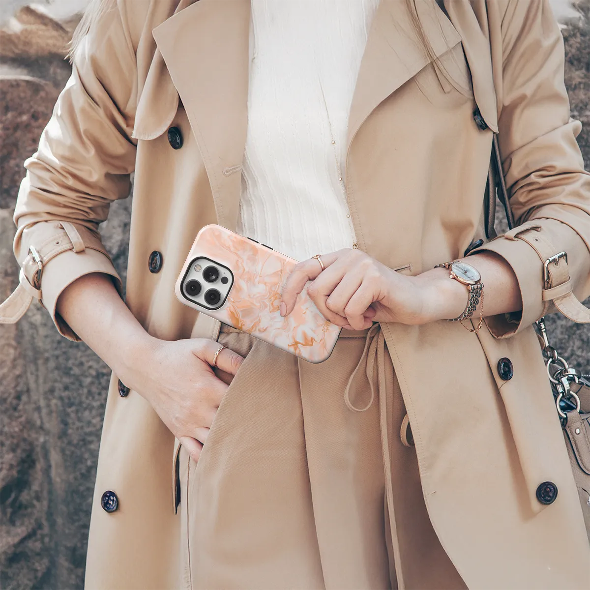 Telefono dėklas - Rose Silk