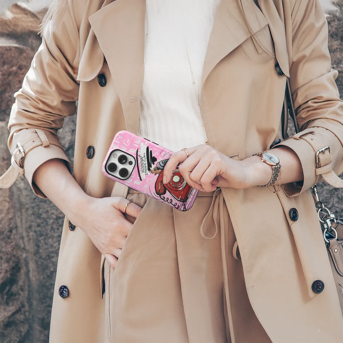 Menininko telefono dėklas - Sraigė