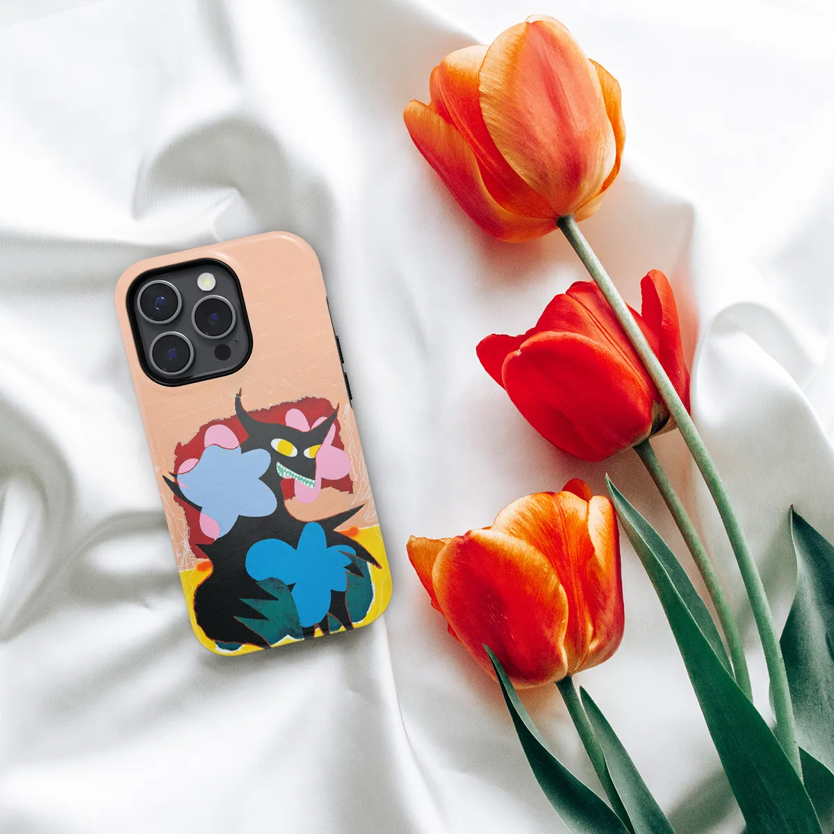 Menininko telefono dėklas - Flores