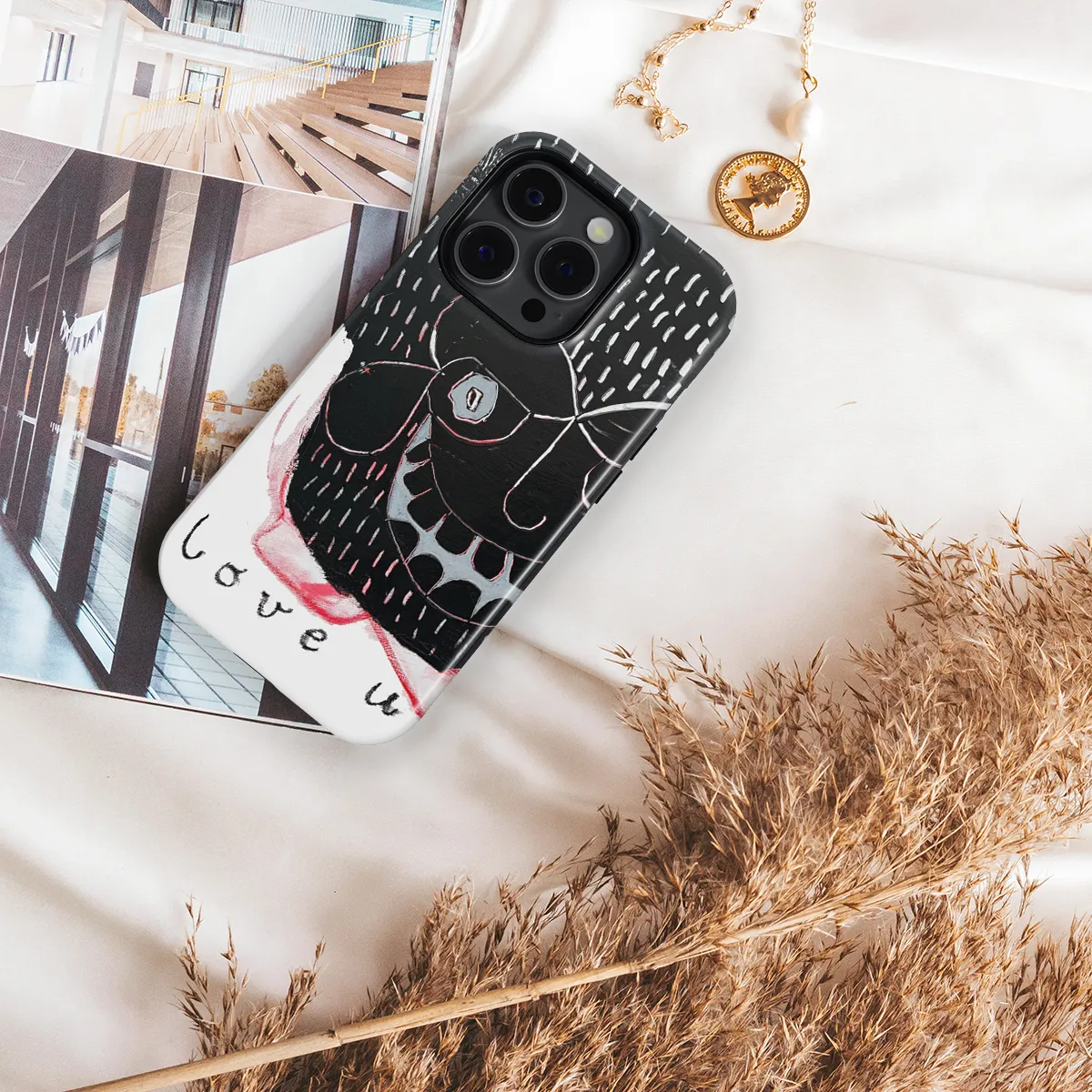 Menininko telefono dėklas - Love