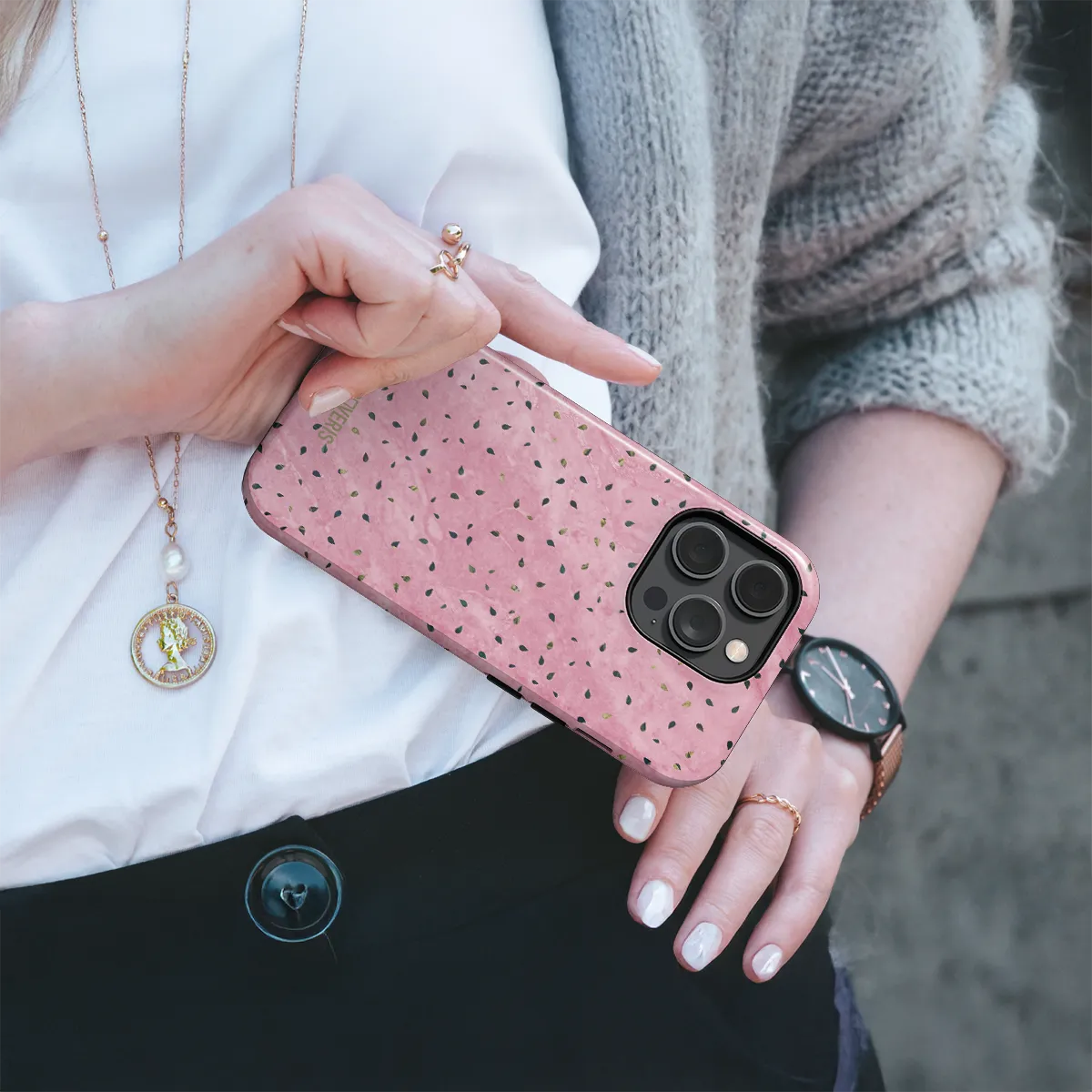 Telefono dėklas - Golden leafs