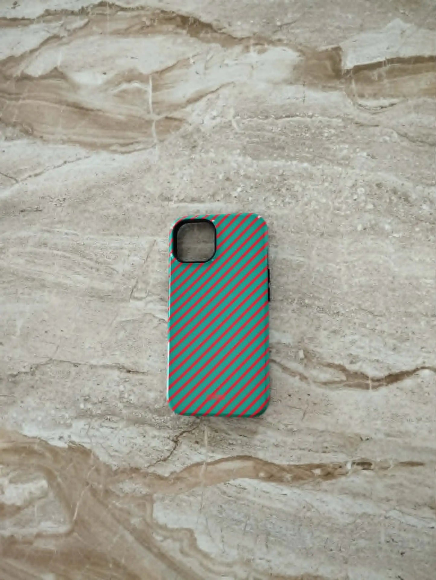 iPhone 14 Premium SAUGUS telefono dėklas - Candy Cane