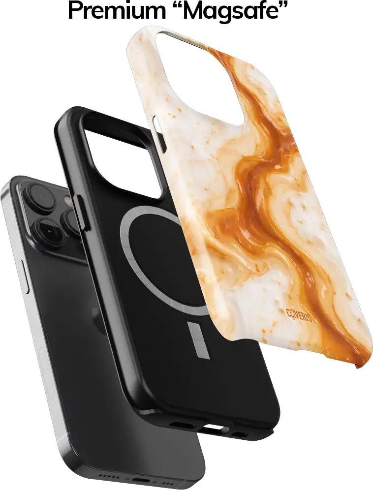 Telefono dėklas - Caramel Swirl