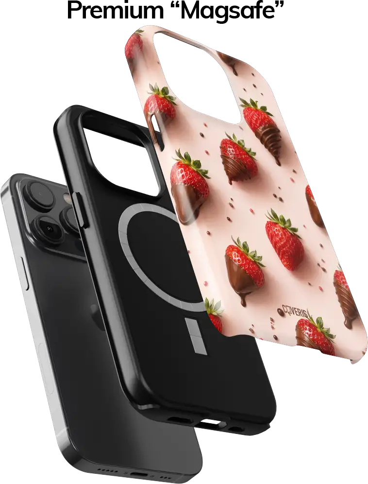 Telefono dėklas - Chocolate Strawberries