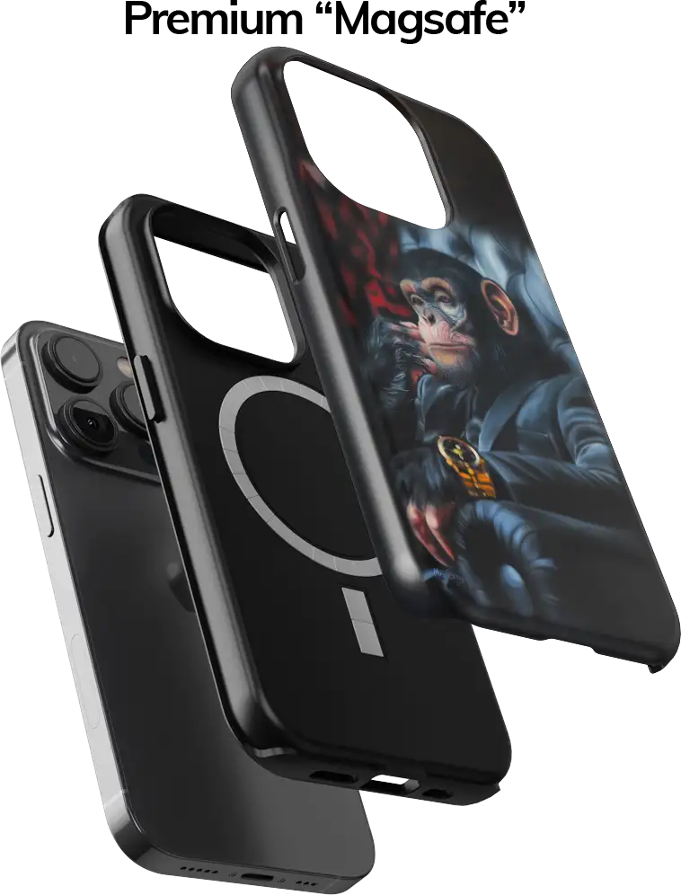 Mrs.Grey telefono dėklas - Beždžionė bosas