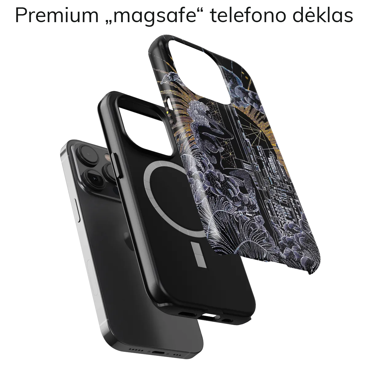 Menininko telefono dėklas - Lost Between Two Worlds