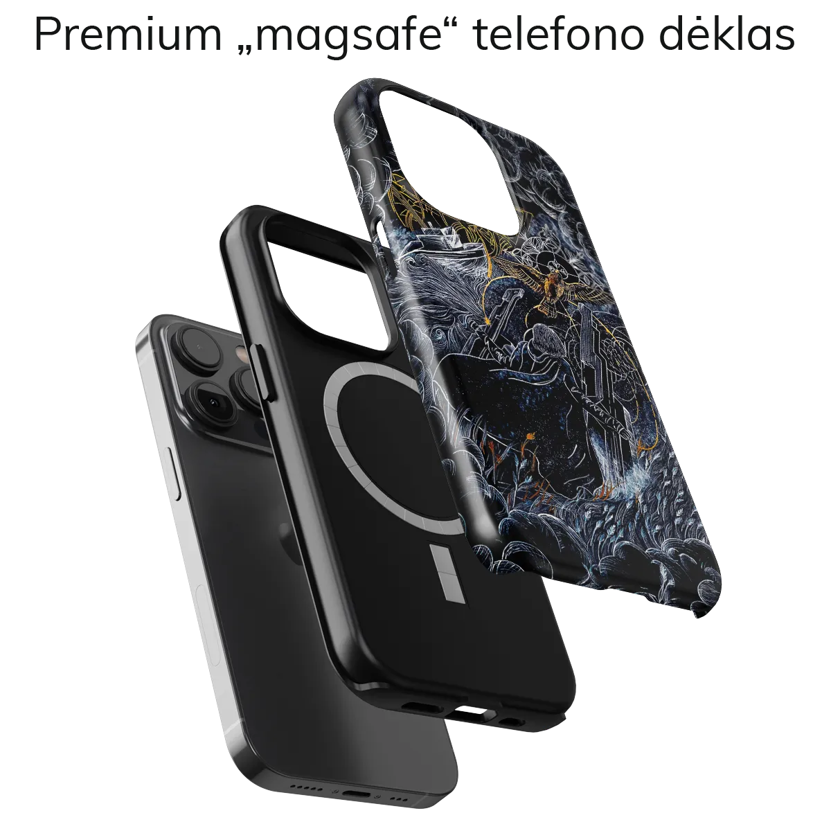 Menininko telefono dėklas - Portal To The Next Dimension