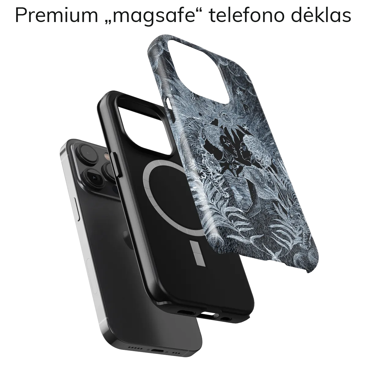 Menininko telefono dėklas - Rising Light