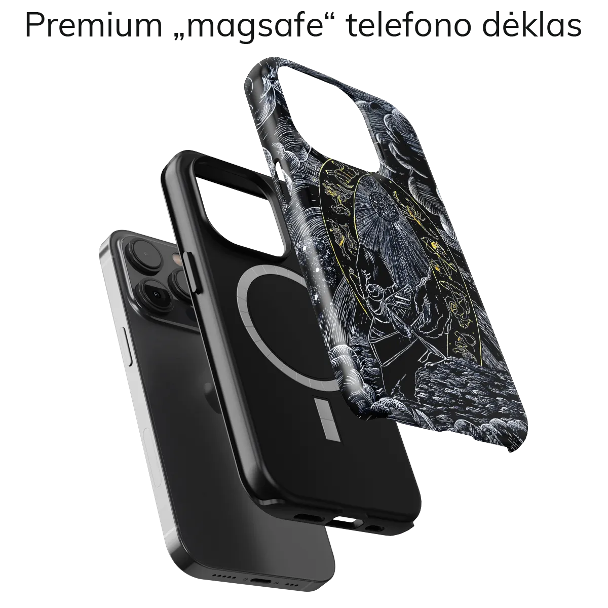 Menininko telefono dėklas - Astral Journey