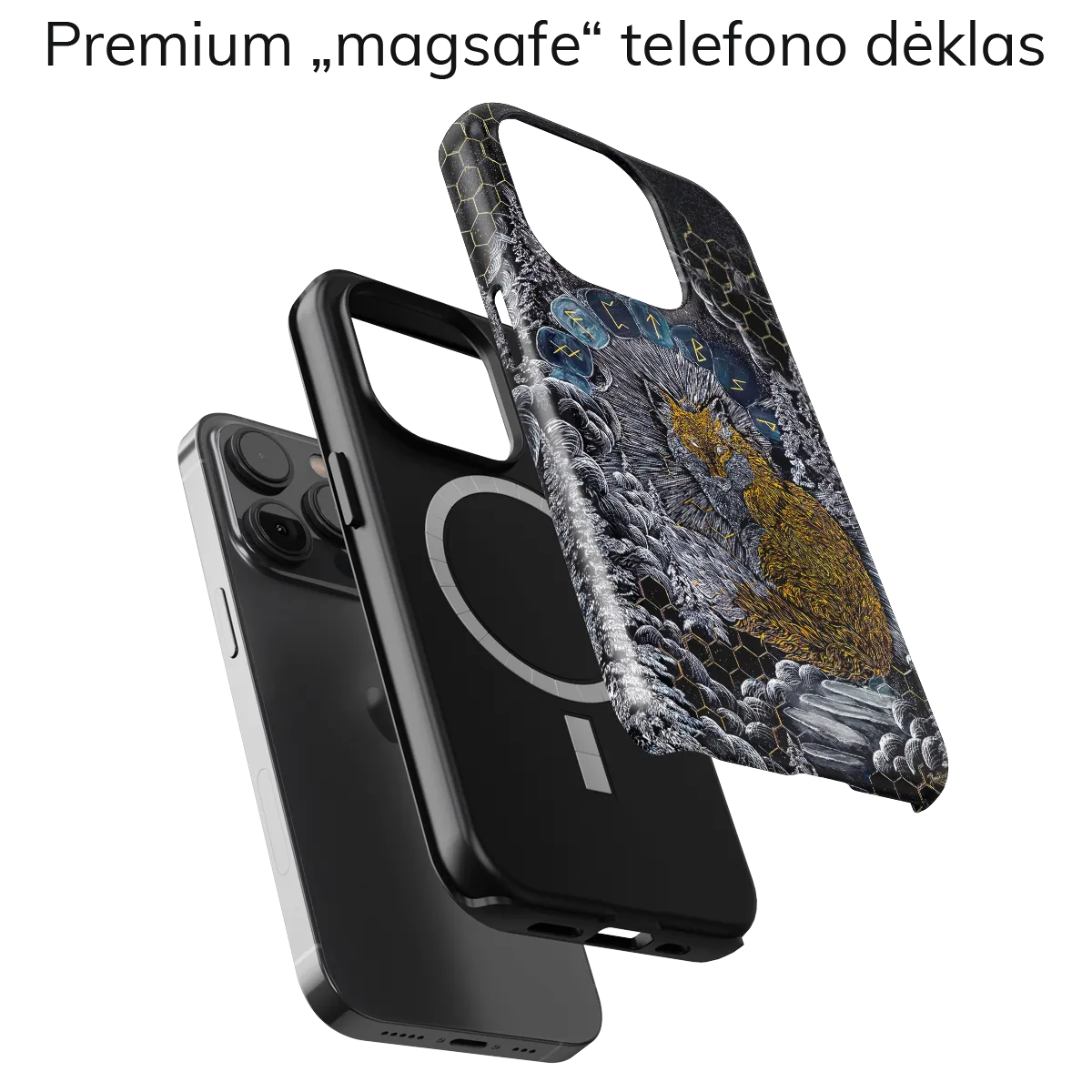 Menininko telefono dėklas - Fox