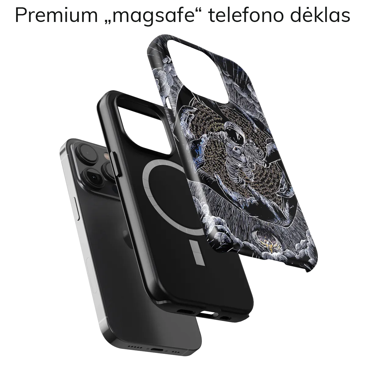 Menininko telefono dėklas - Space Of Illusion