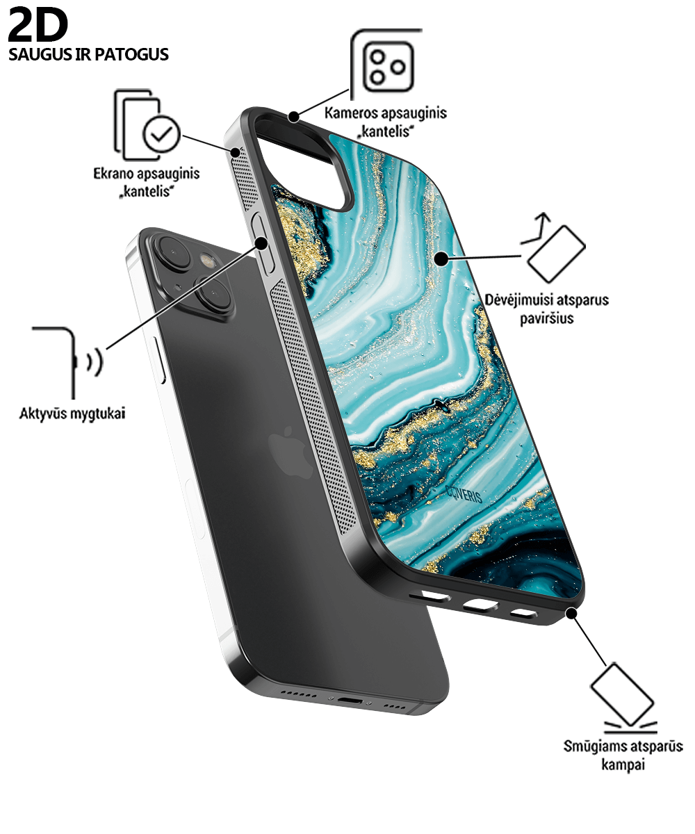 MARBLE OCEAN - iPhone SE (2022) telefono dėklas