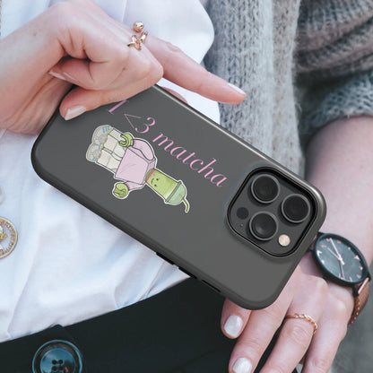 K.Panina telefono dėklas - I Love Matcha