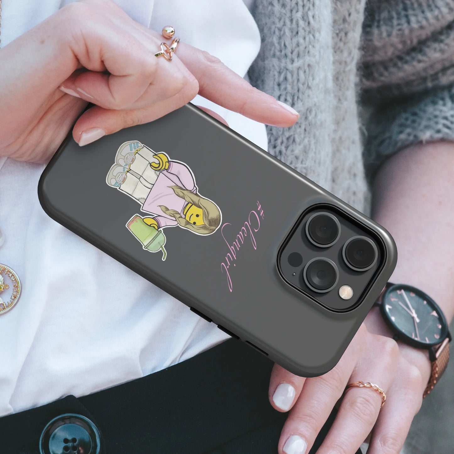 K.Panina telefono dėklas - Clean girl