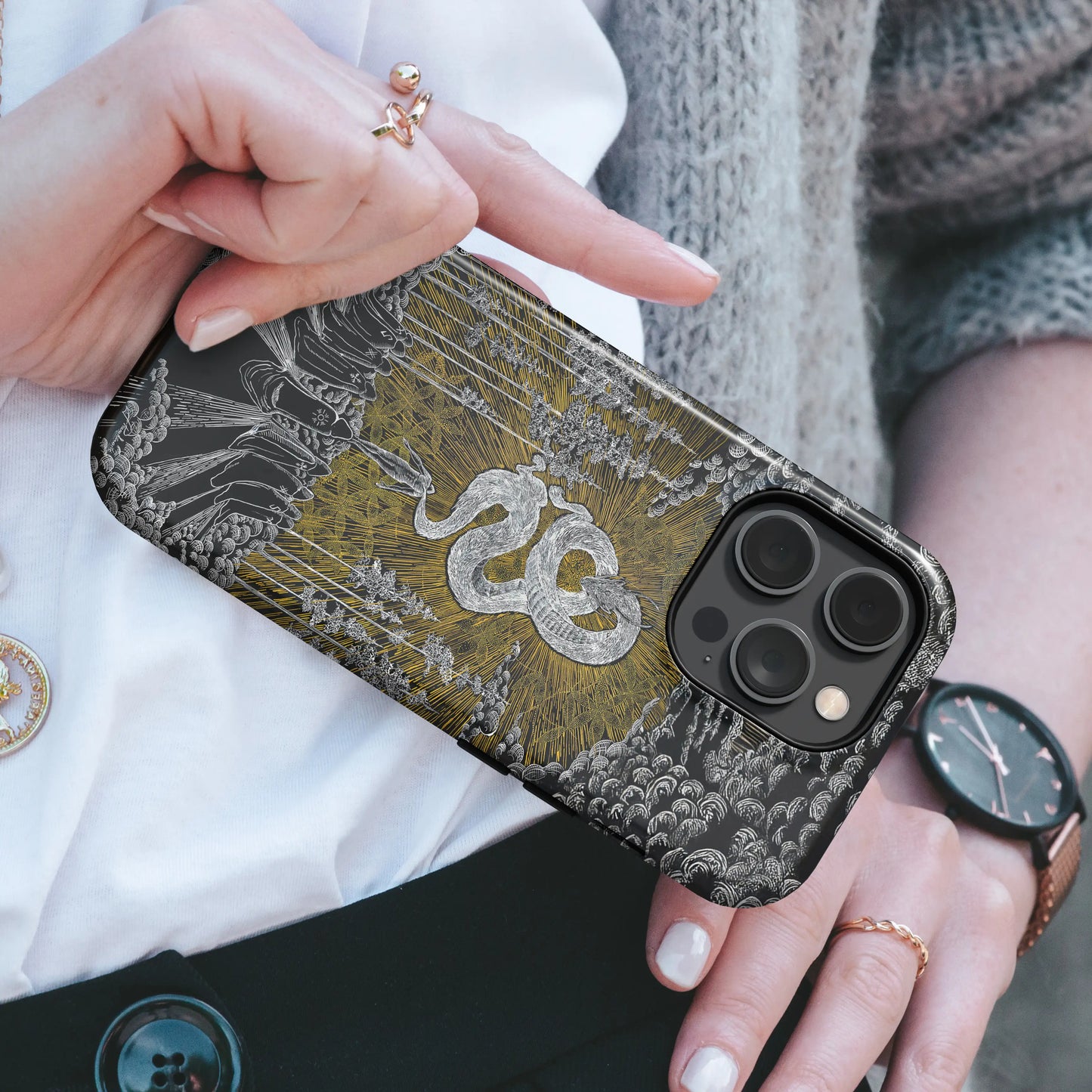 J.Pranckūnaitė telefono dėklas - Circle Of Awakening