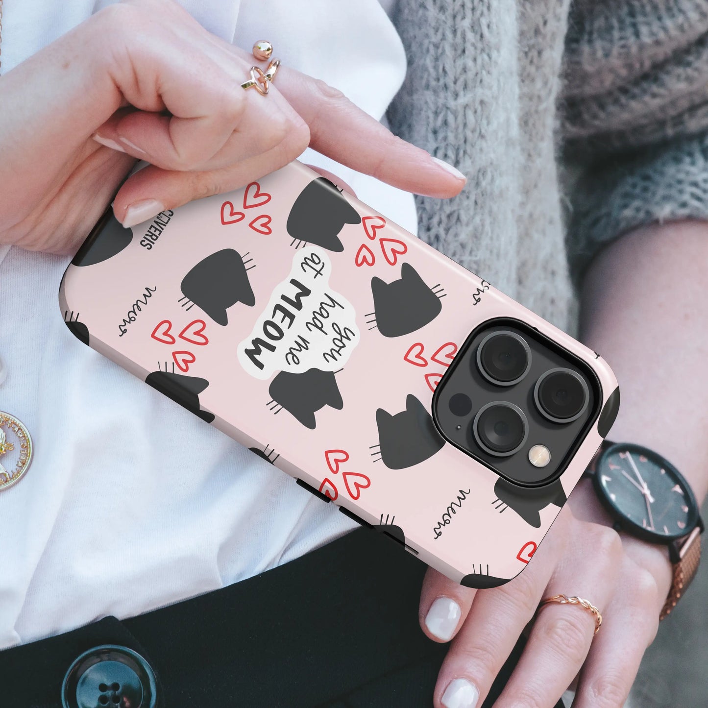 Telefono dėklas - Meow