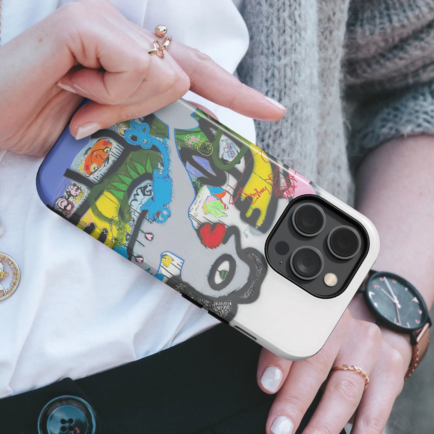 S.Semenikė telefono dėklas - F* Off