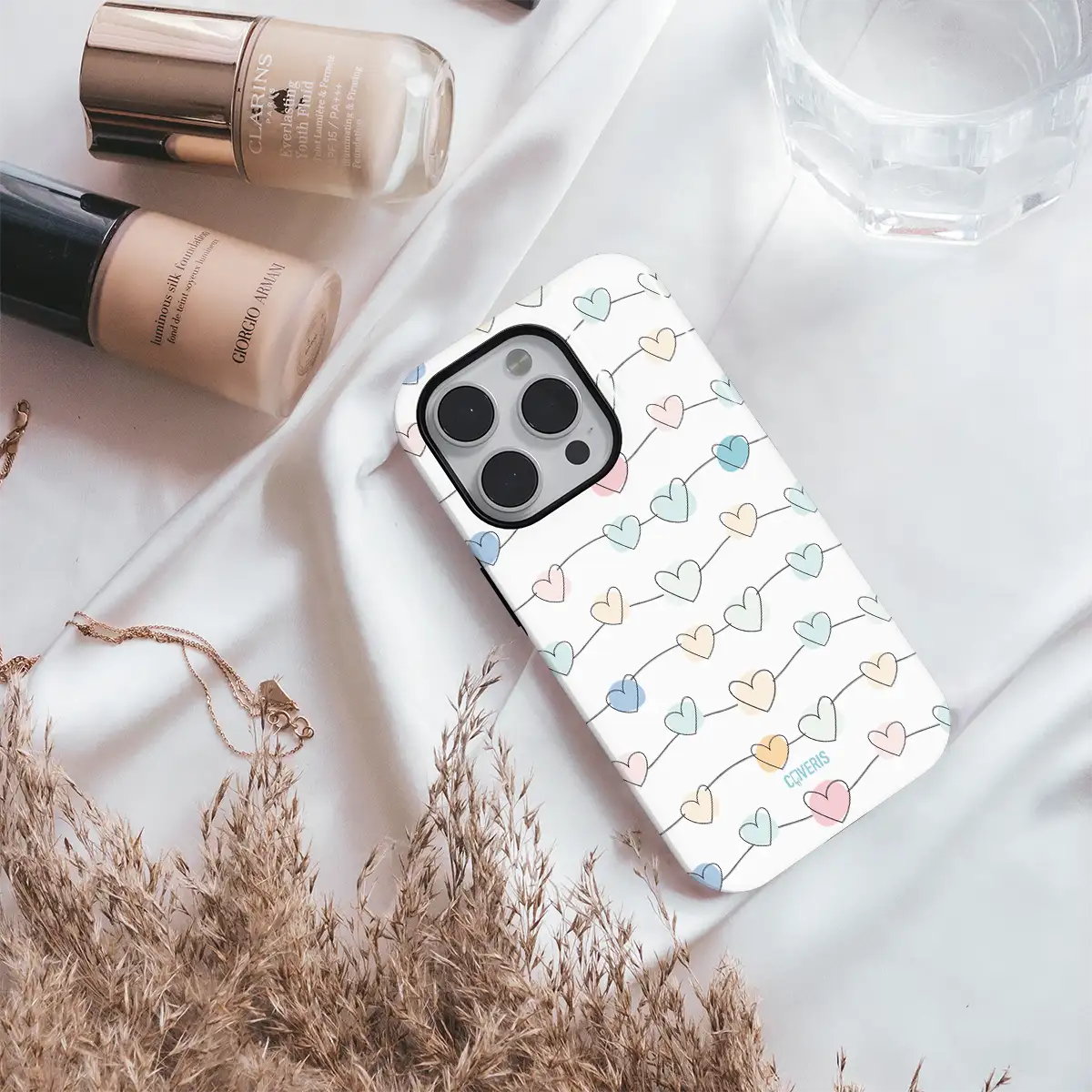 Telefono dėklas - Heart Trails