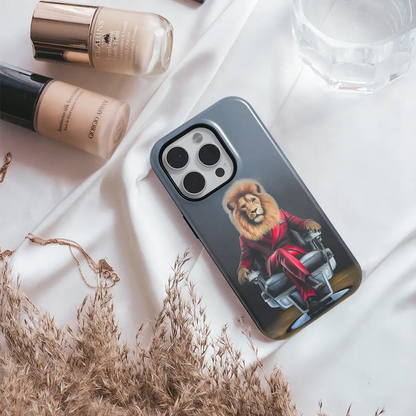 Mrs.Grey telefono dėklas - Liūtas