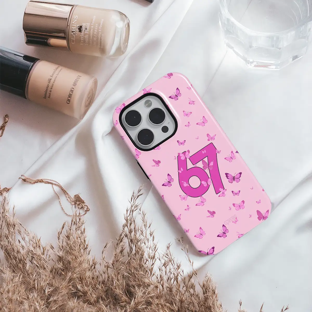 Telefono dėklas - 67 Pink