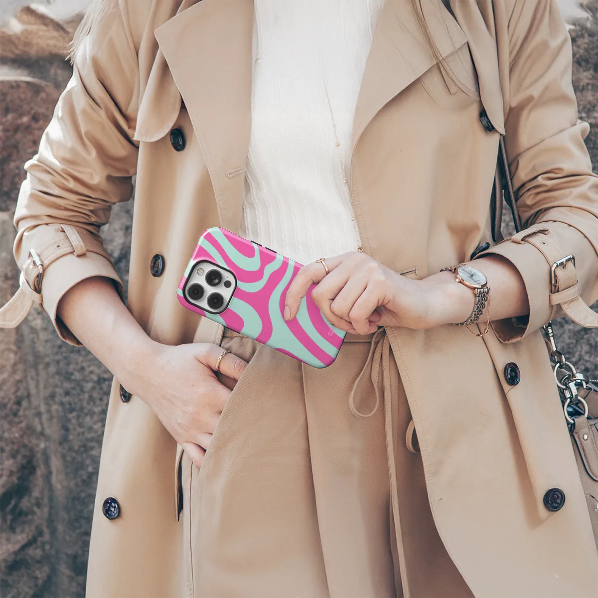 Telefono dėklas - Groovy Chick