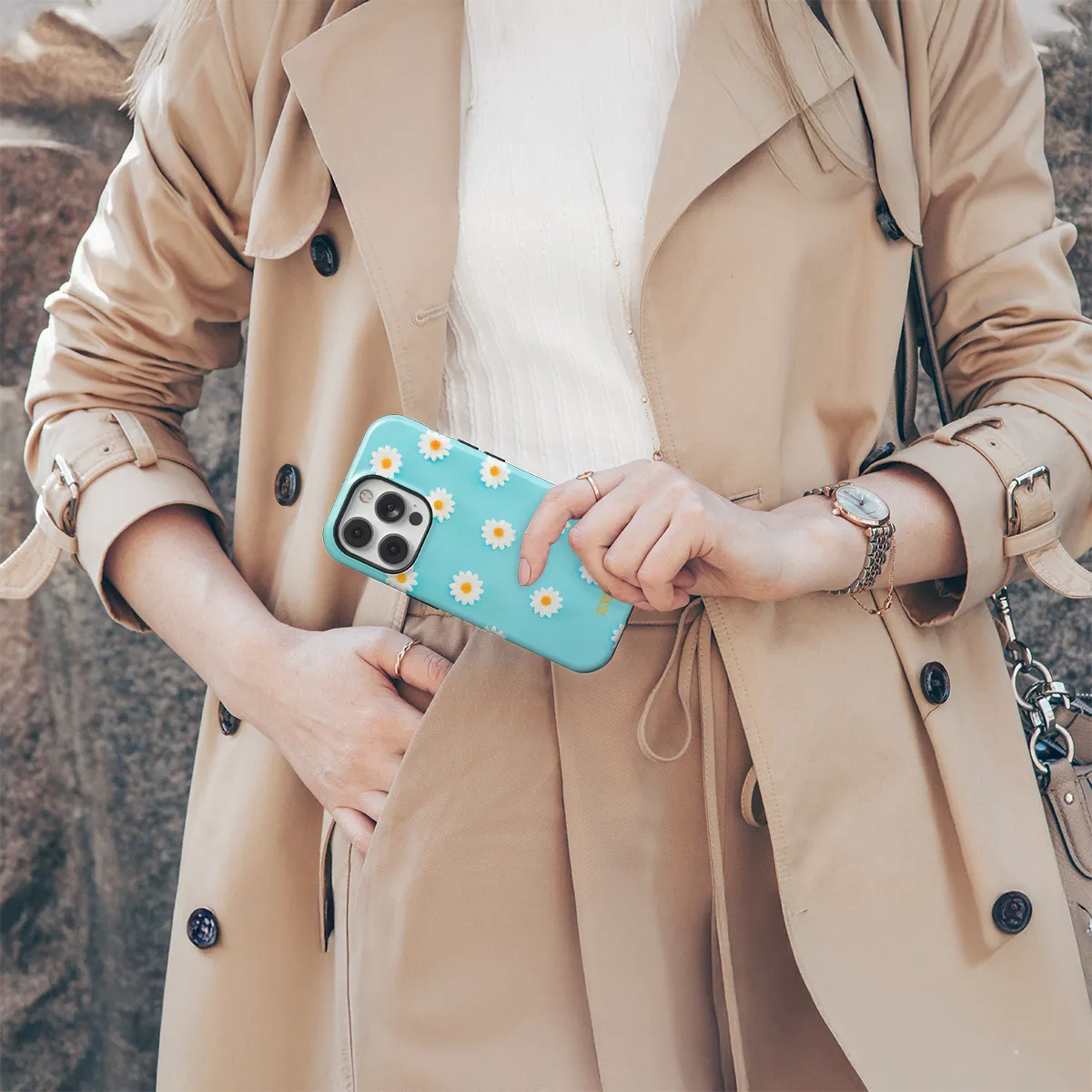 Telefono dėklas - Chamomile