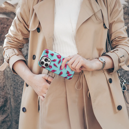 Telefono dėklas - Purple Petals