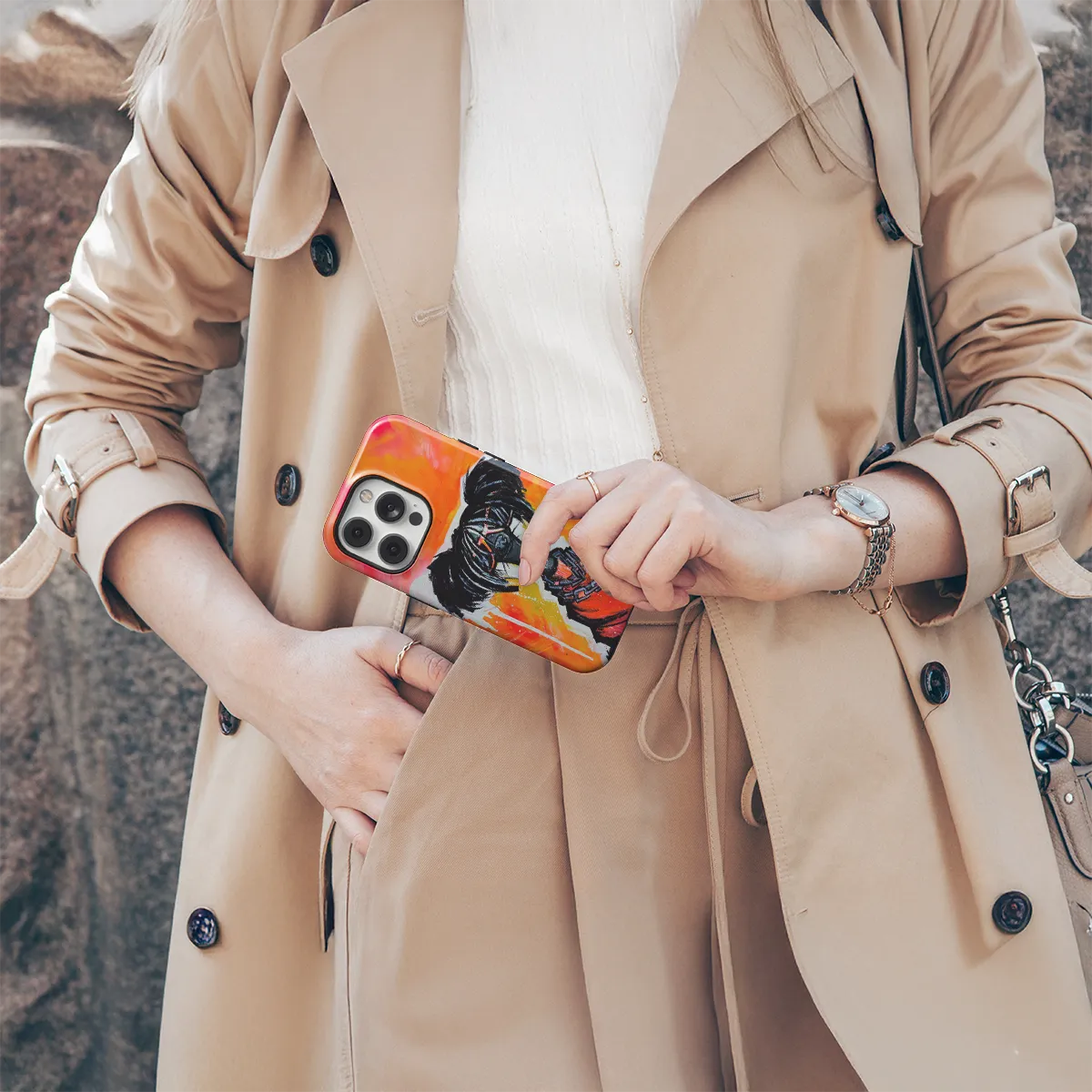 Menininko telefono dėklas - Šuo