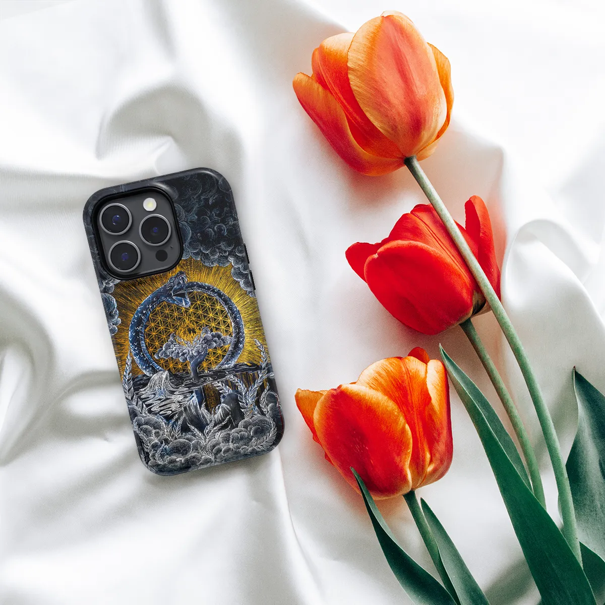 Menininko telefono dėklas - Eternal Light