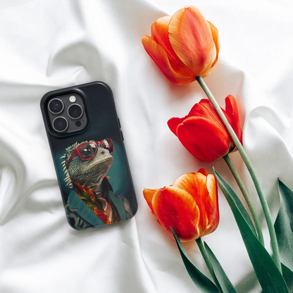 Menininko telefono dėklas - Driežas