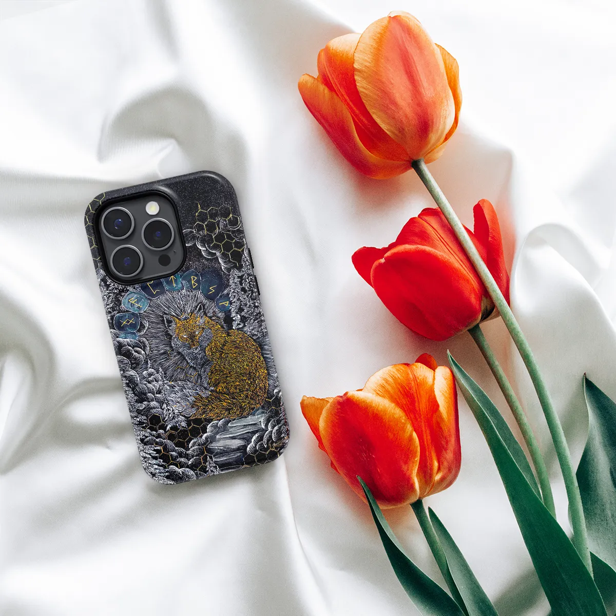 Menininko telefono dėklas - Fox