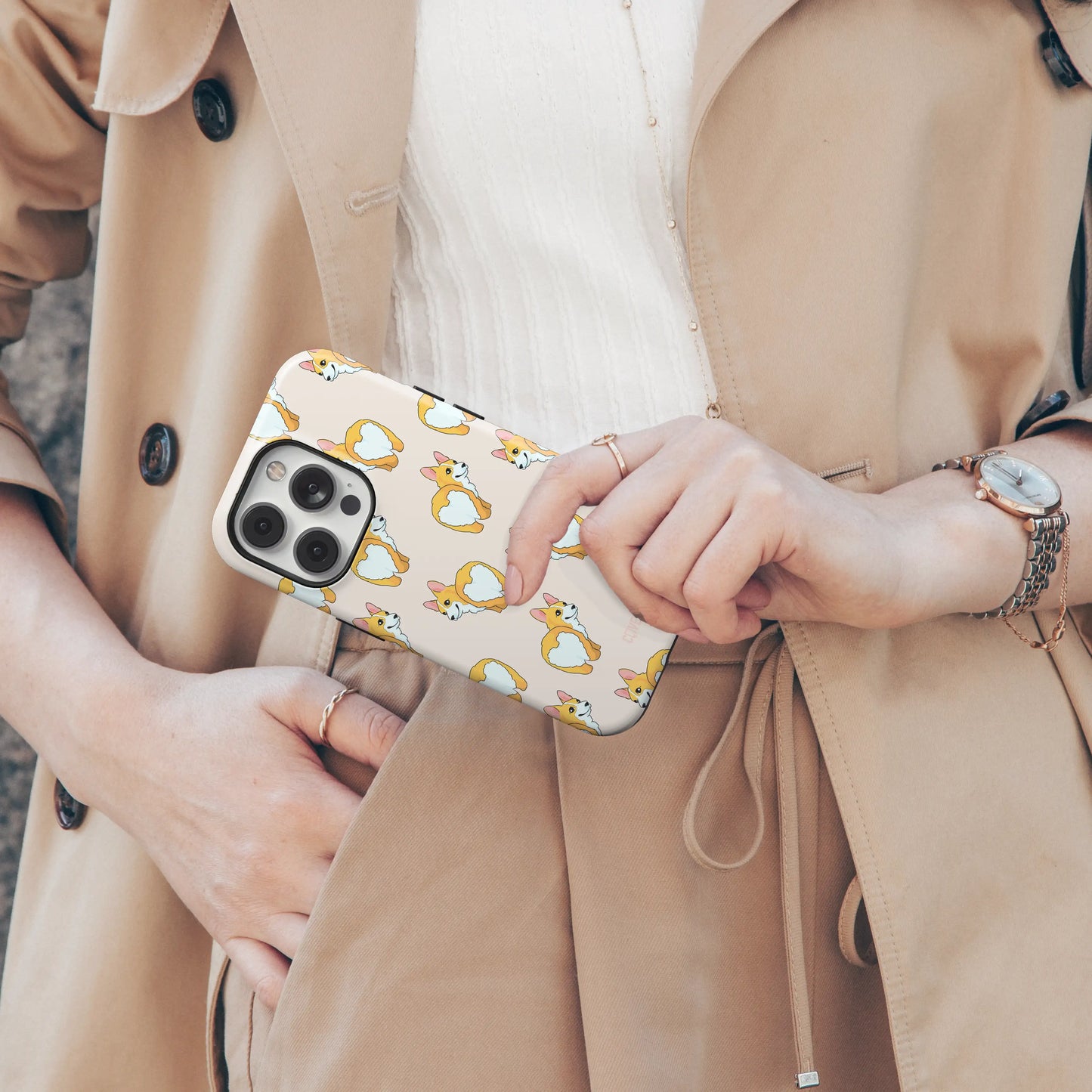 Telefono dėklas - Corgi