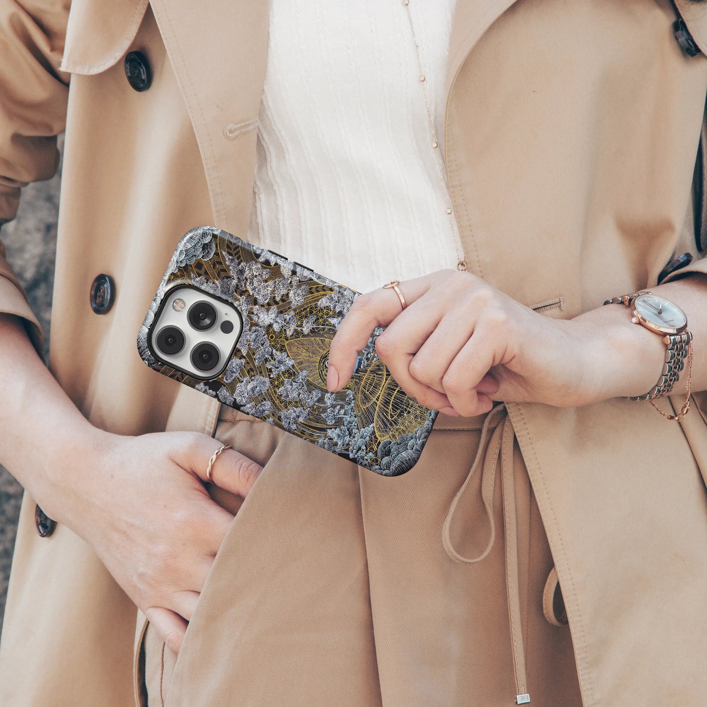 J.Pranckūnaitė telefono dėklas - The Sacred Forest