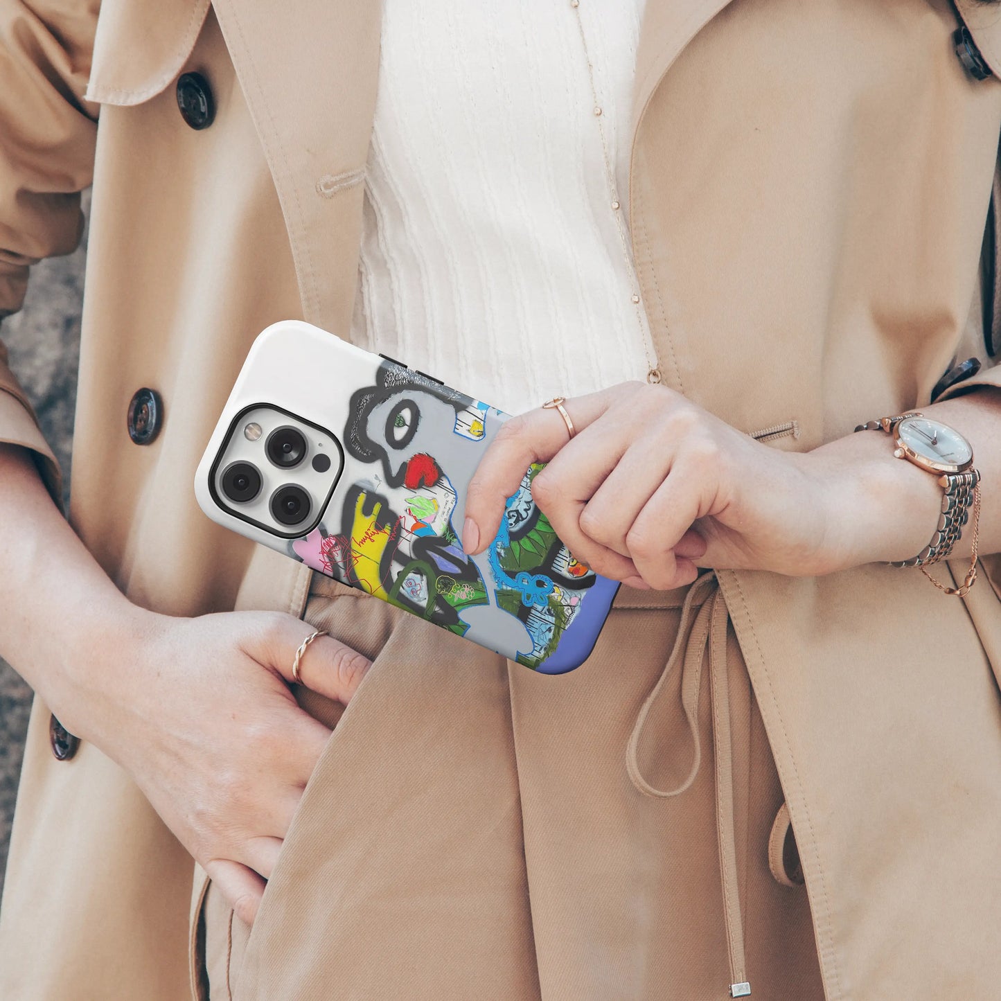 S.Semenikė telefono dėklas - F* Off