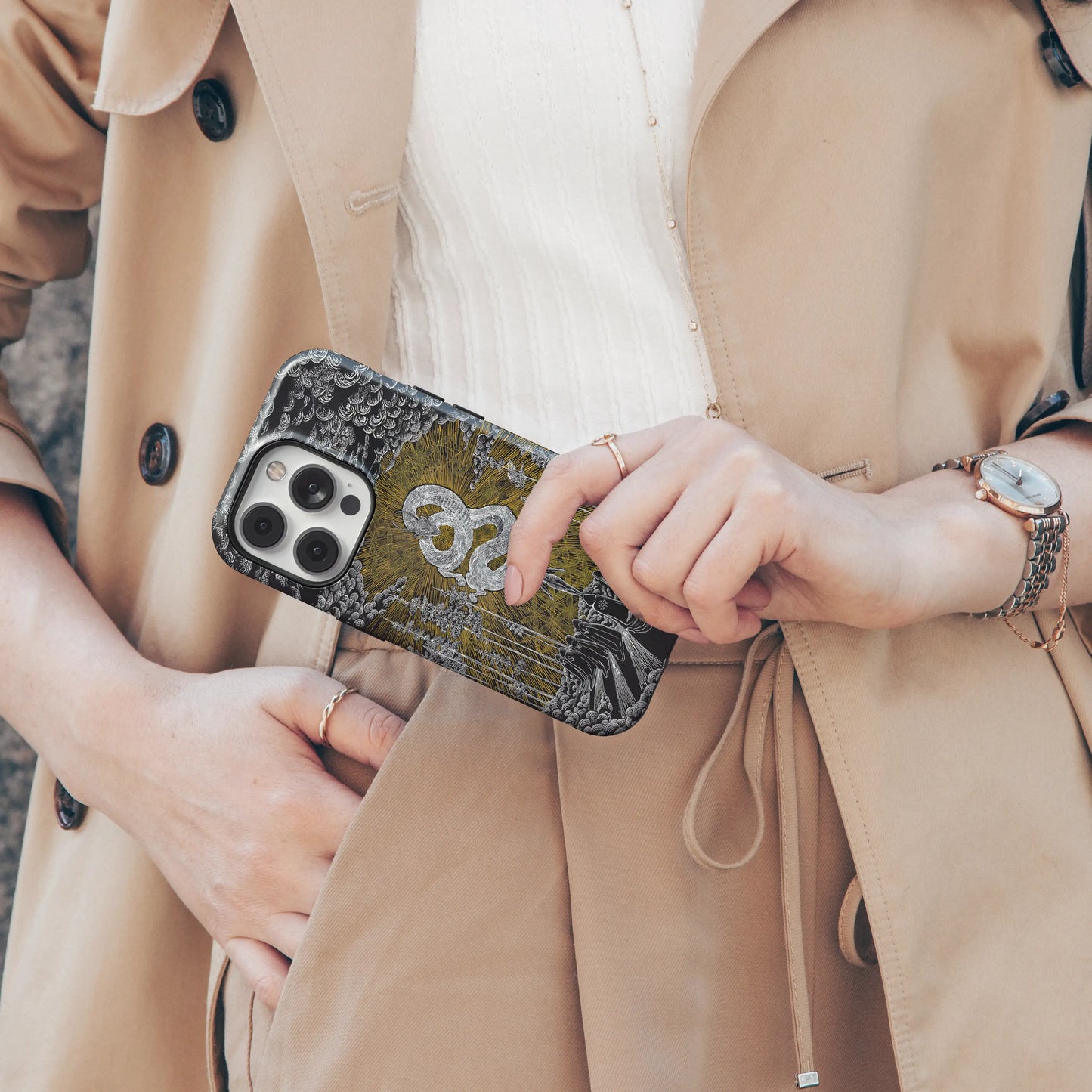 J.Pranckūnaitė telefono dėklas - Circle Of Awakening