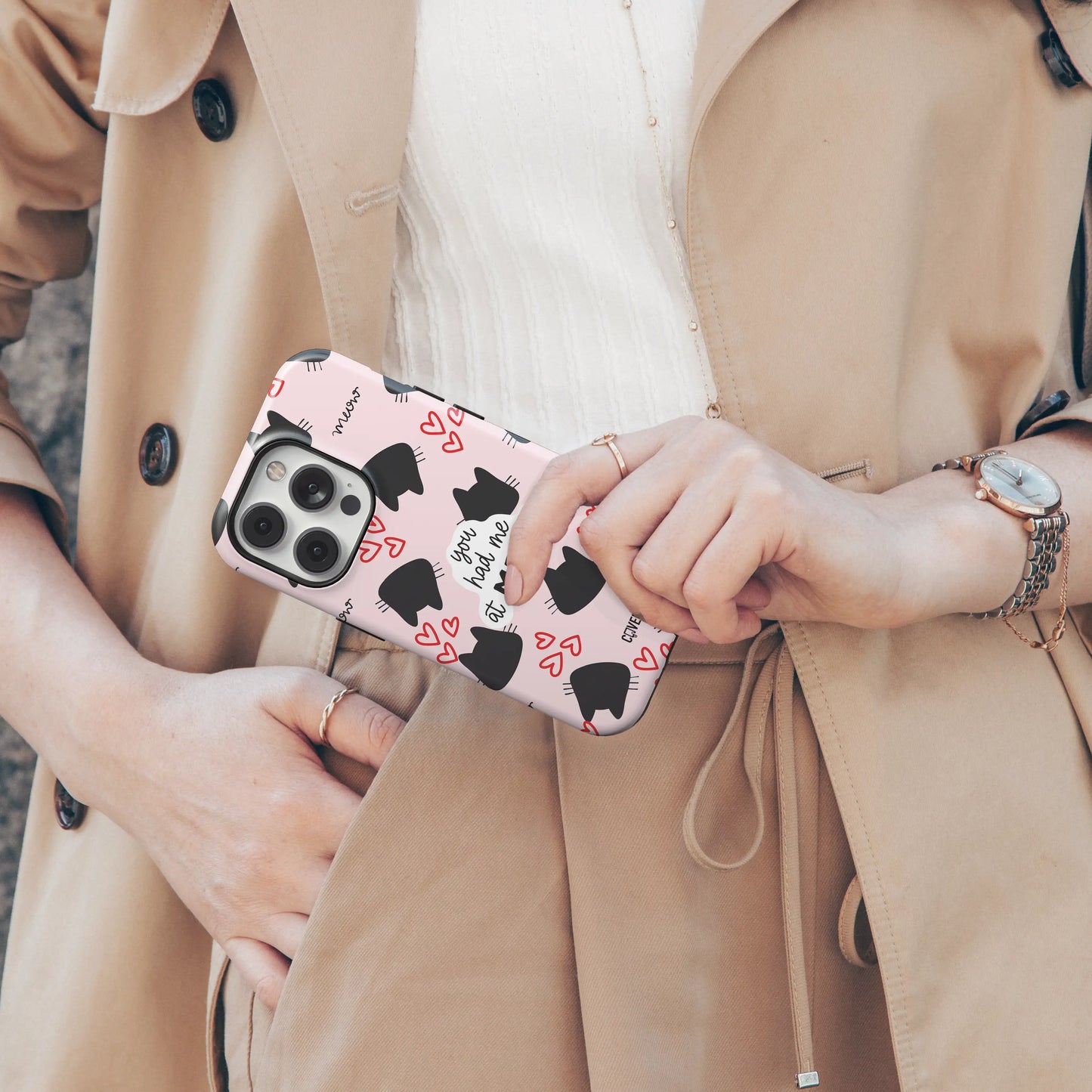 Telefono dėklas - Meow