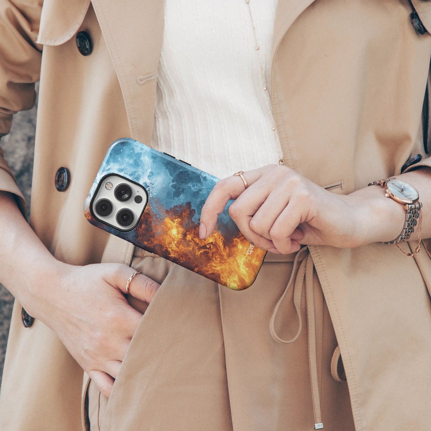 Telefono dėklas - Ice & Fire