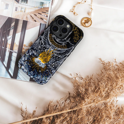 Menininko telefono dėklas - Messenger From Above