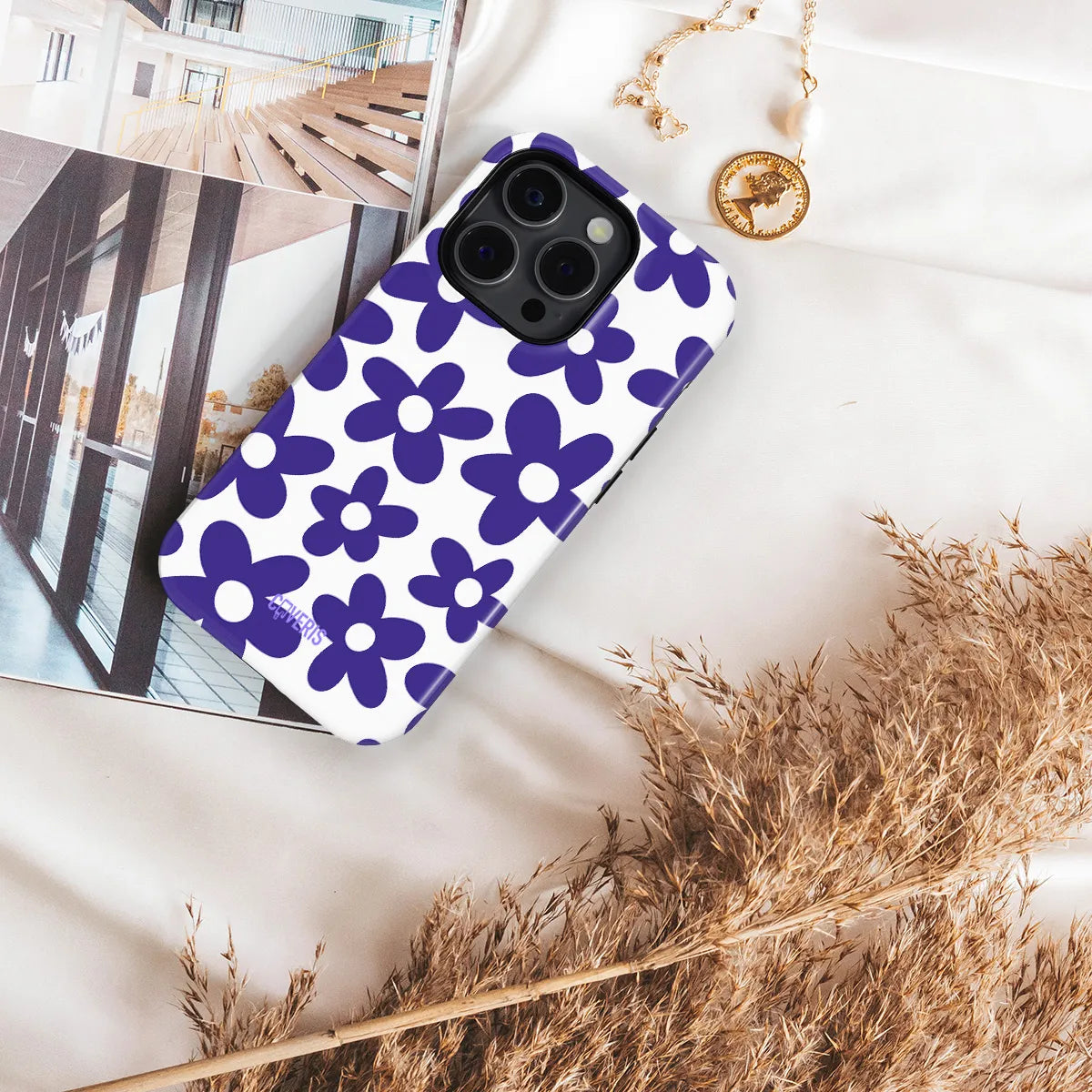 Telefono dėklas - Violet flowers