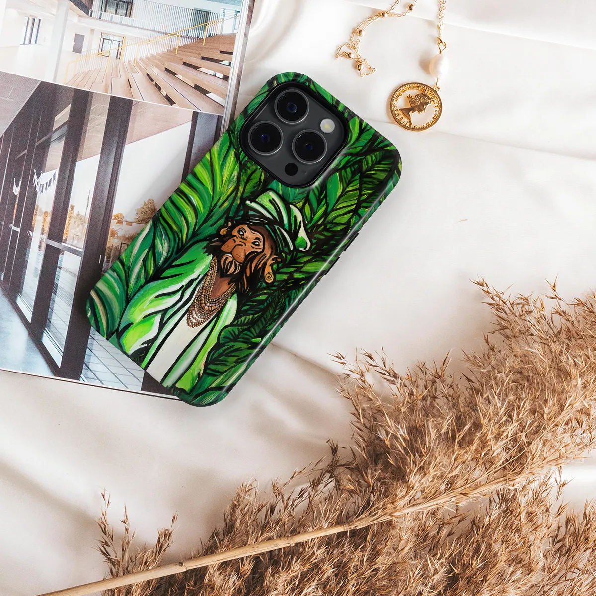 Menininko telefono dėklas - Beždžionėlė