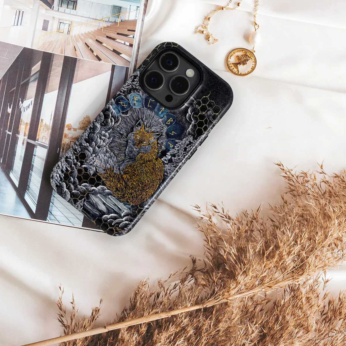 Menininko telefono dėklas - Fox