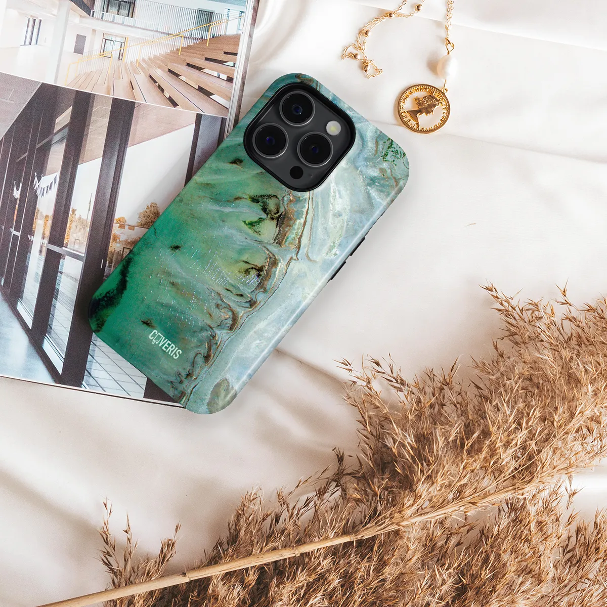 Telefono dėklas - Green beach