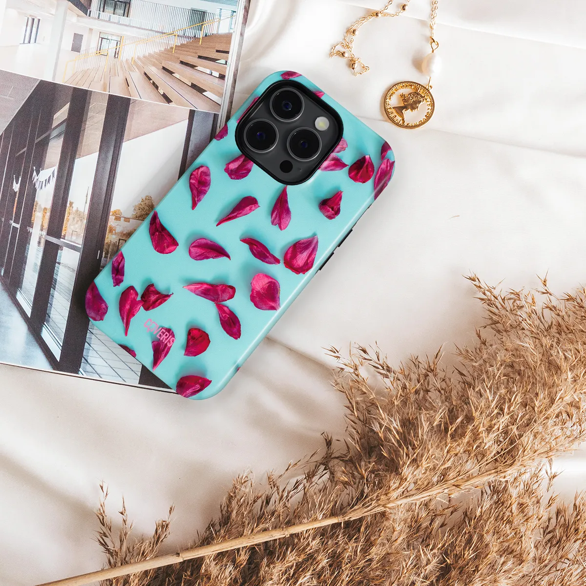 Telefono dėklas - Purple Petals