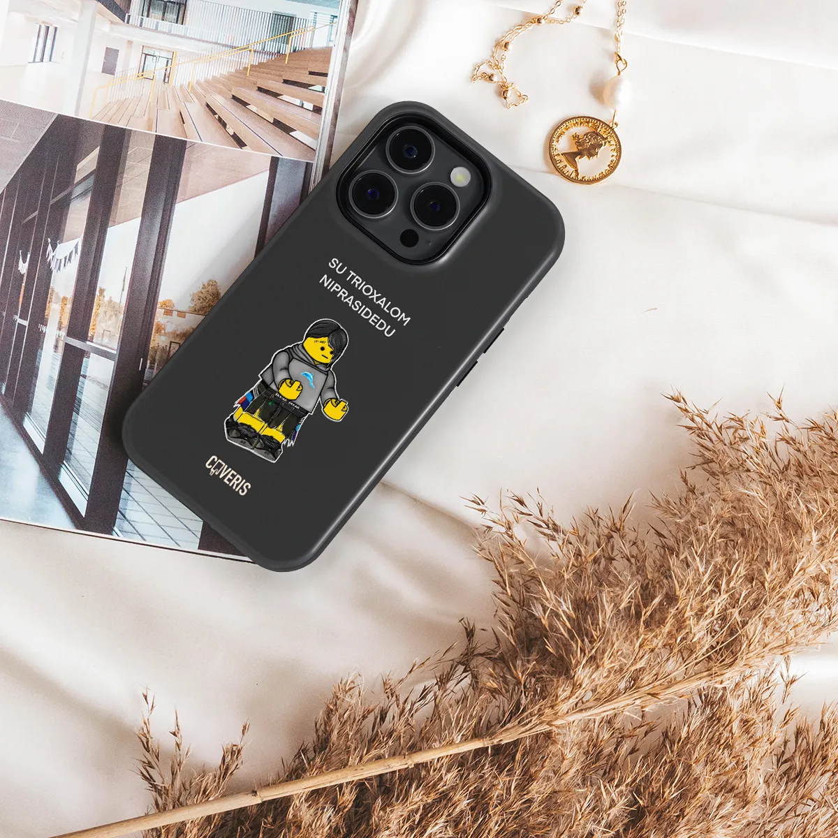 Menininko telefono dėklas - Trioxla