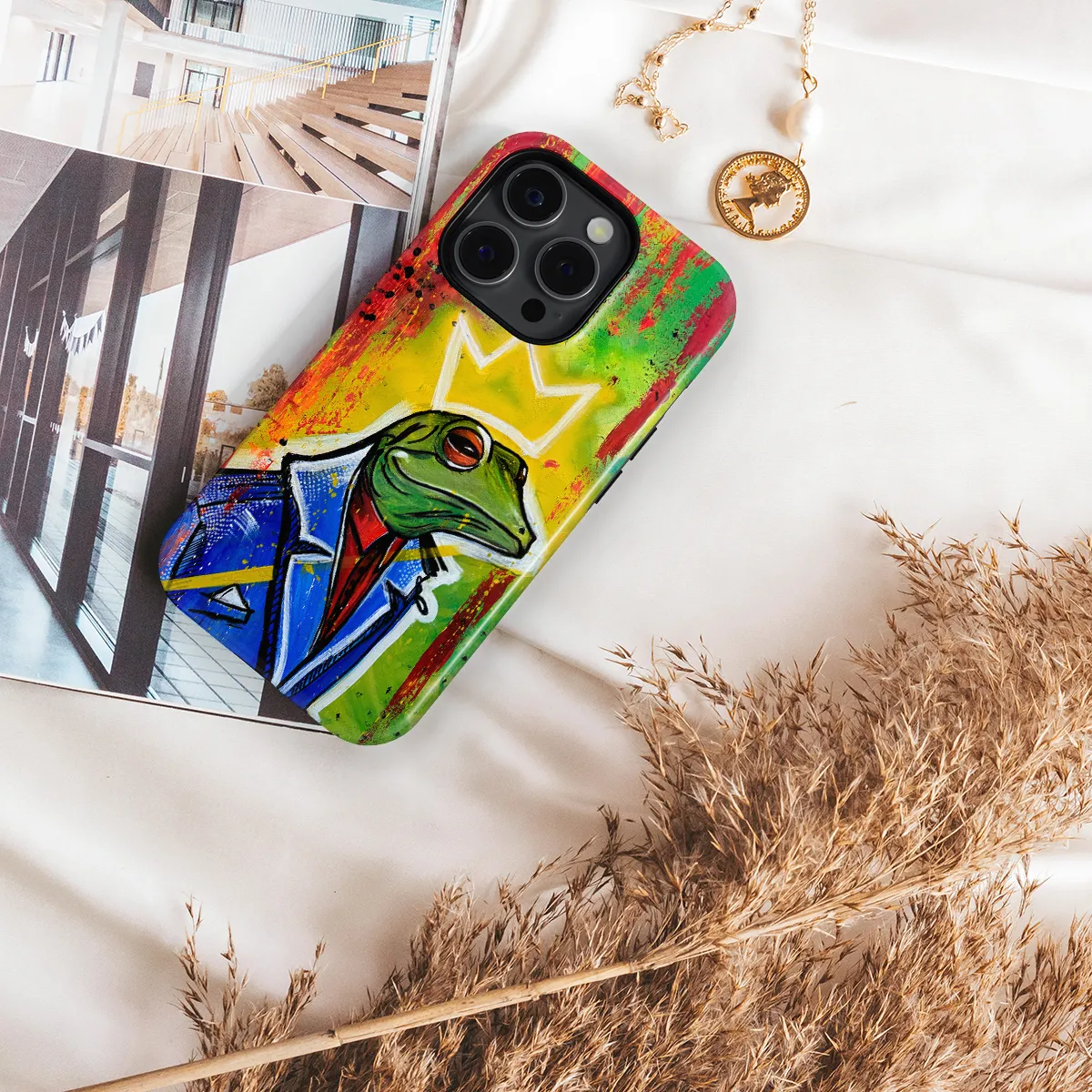 Menininko telefono dėklas - Varlė