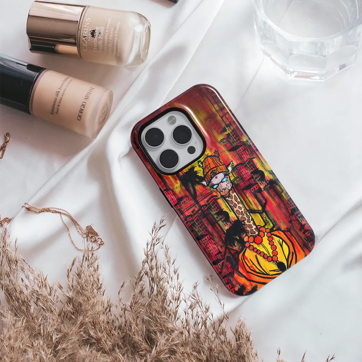 Menininko telefono dėklas - Žirafa